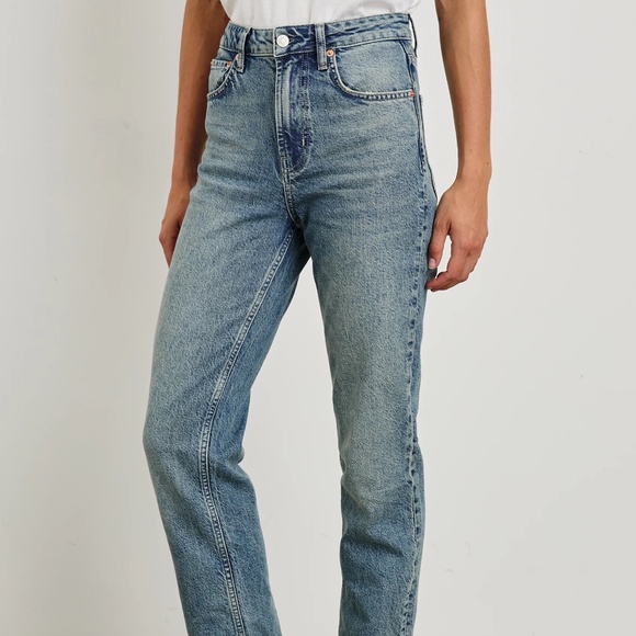 Rails Topanga High Waist Straight Leg Jeans Desert Sky - Size 26 - New With Tags - Picture 1 of 5